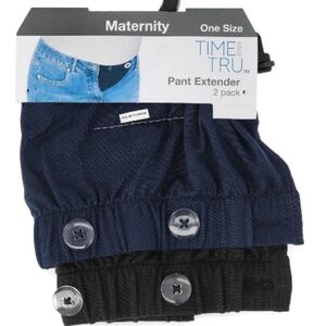 TIME AND TRU MATERNITY PANT EXTENDER 2 PACK